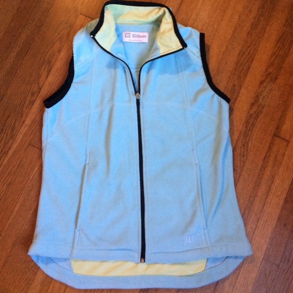 ☘️ Wilson fleece tennis vest athletic